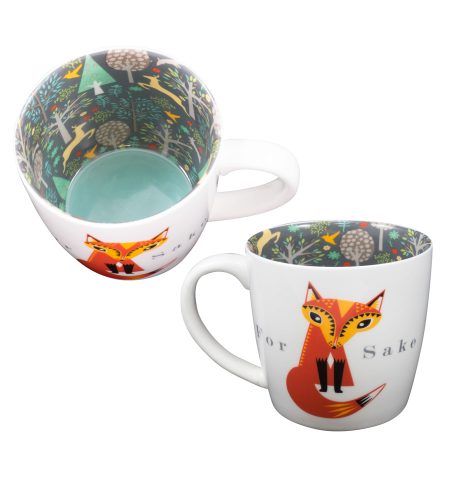 For Fox Sake Inside Out Mug