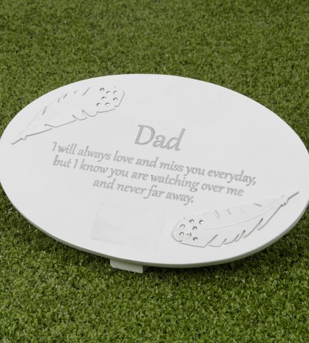 Thoughts Memorial Plaque Dad