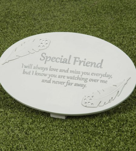 Thoughts Memorial Plaque Friend
