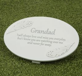 Thoughts Memorial Plaque Grandad