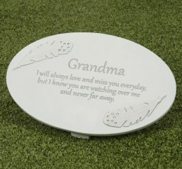 Thoughts Memorial Plaque Grandma