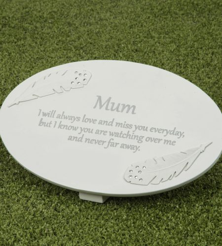 Thoughts Memorial Plaque Mum