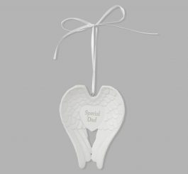 Thoughts Wings Plaque Dad