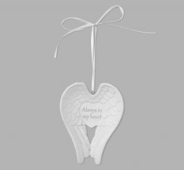 Thoughts Wings Plaque In My Heart