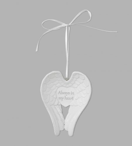 Thoughts Wings Plaque In My Heart