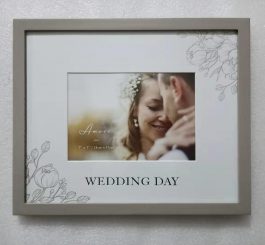 Wedding Day Photo Frame - 5" x 7"