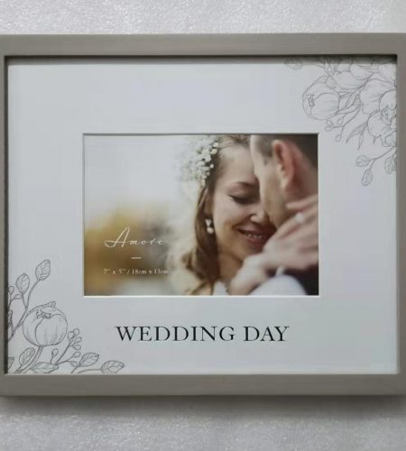 Wedding Day Photo Frame - 5" x 7"