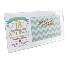 Birthday Frame - White