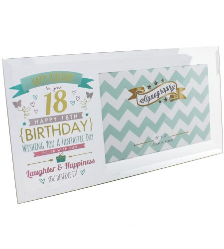 Birthday Frame - White
