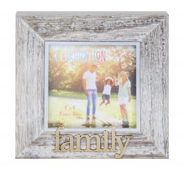 Family Photo Frame - 4" x 4"