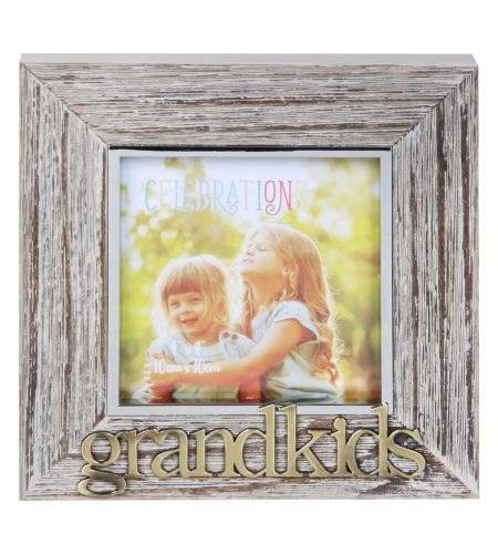 Grandkids Photo Frame - 4" x 4"