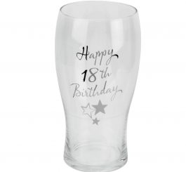 Birthday Beer Glass
