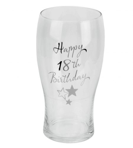 Birthday Beer Glass
