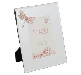 Crystal Dragonfly Photo Frame - 4" x 6"
