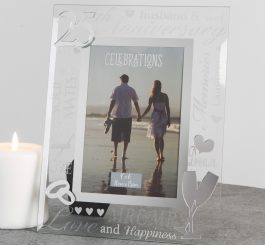 Anniversary Glitter Frame
