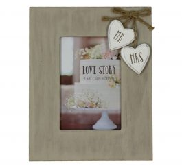 Love Story Photo Frame - 4" x 6"