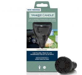 Car Powered Fragrance Kit Clean Cotton