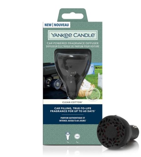Car Powered Fragrance Kit Clean Cotton