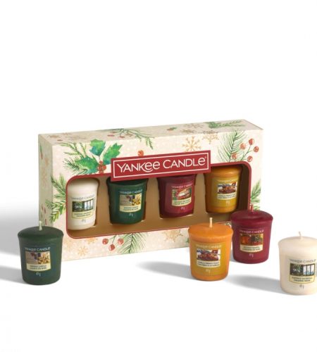 Yankee Candle 4 Votive Christmas Gift Set - Image 2