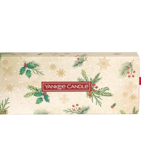 Yankee Candle 10 Tealights 1 Holder Christmas Gift Set - Image 2