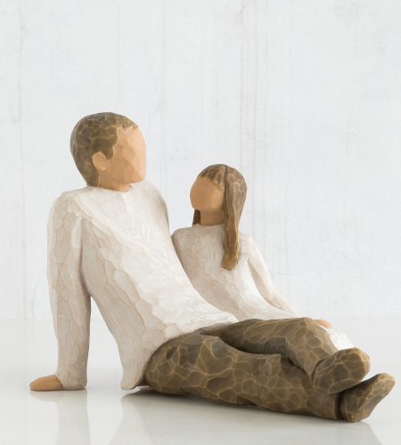 Father and Daughter Willow Tree