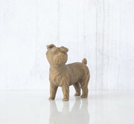 Love My Dog Standing Willow Tree
