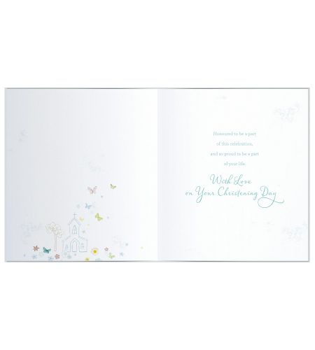 Godson Christening Card - Image 2