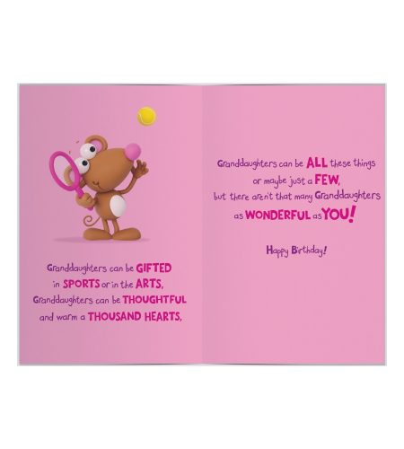Granddaughter Birthday Card - Image 2