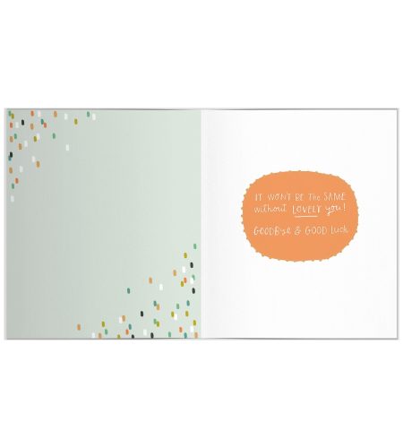 Sorry You're Leaving Card - Image 2