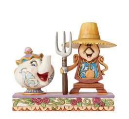 Cogsworth and Mrs Potts