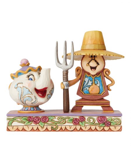 Cogsworth and Mrs Potts