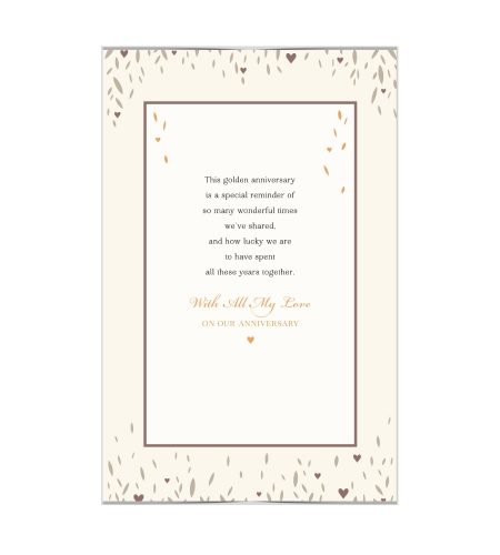Husband 50th Anniversary Card - Image 2