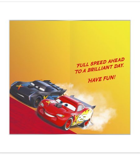 3rd Birthday Lightening McQueen Card - Image 2