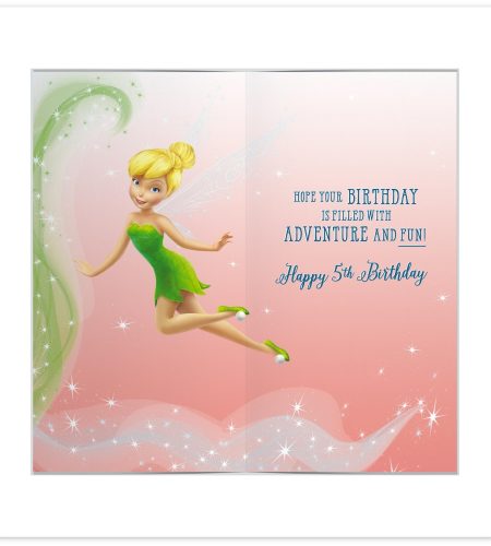 5th Birthday Disney's Tinkerbell Card - Image 2