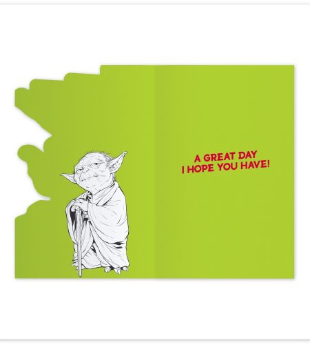 7th Birthday Star War's Yoda Card - Image 2