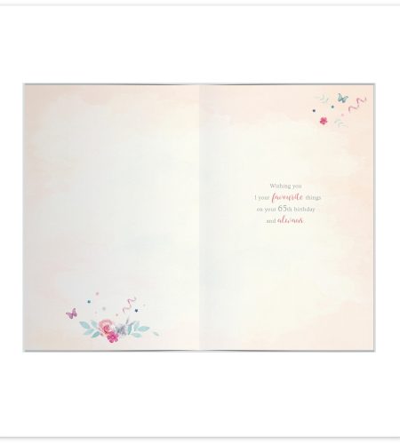 65th Birthday Card - Image 2