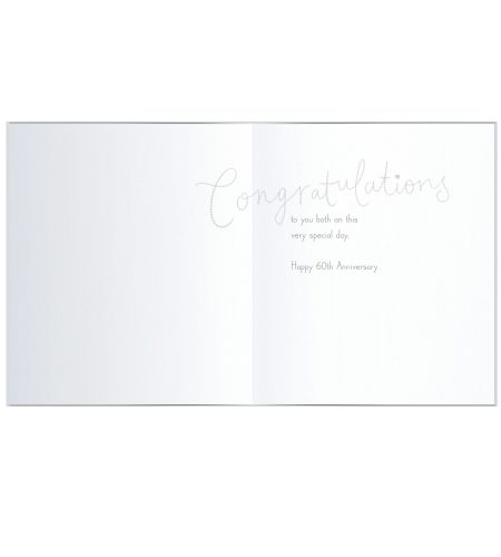 Diamond 60th Anniversary Card - Image 2