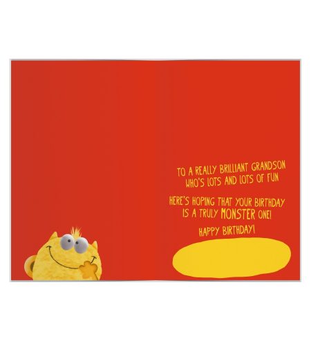 Grandson Birthday Card - Image 2