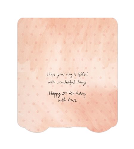 2nd Birthday Card - Image 2