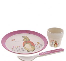 Flospy Bamboo Egg Cup Dinner Set