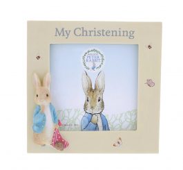 Peter Rabbit Christening Photo Frame