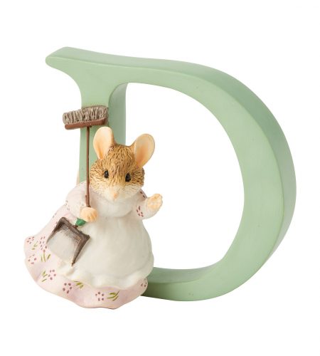 Standing Letter "D" - Hunca Munca Sweeping