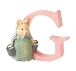 Standing Letter "G" - Aunt Pettitoes