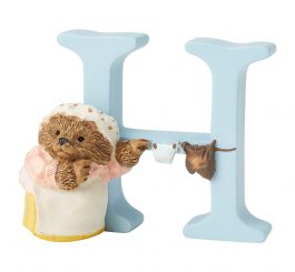 Standing Letter "H" - Mrs. Tiggy-winkle