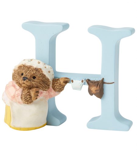 Standing Letter "H" - Mrs. Tiggy-winkle