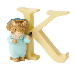 Standing Letter "K" - Tom Kitten
