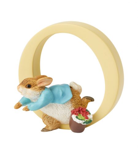 Standing Letter "O" - Peter Rabbit