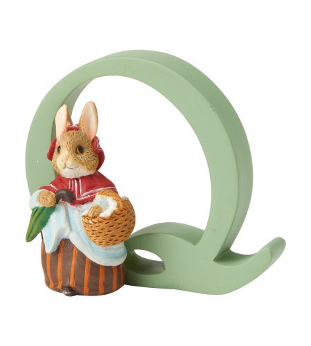 Standing Letter "Q" - Mrs. Rabbit