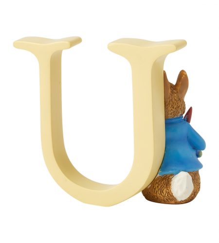 Standing Letter "U" - Peter Rabbit with Radishes - Image 2