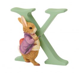 Standing Letter "X" - Old Mr. Benjamin Bunny